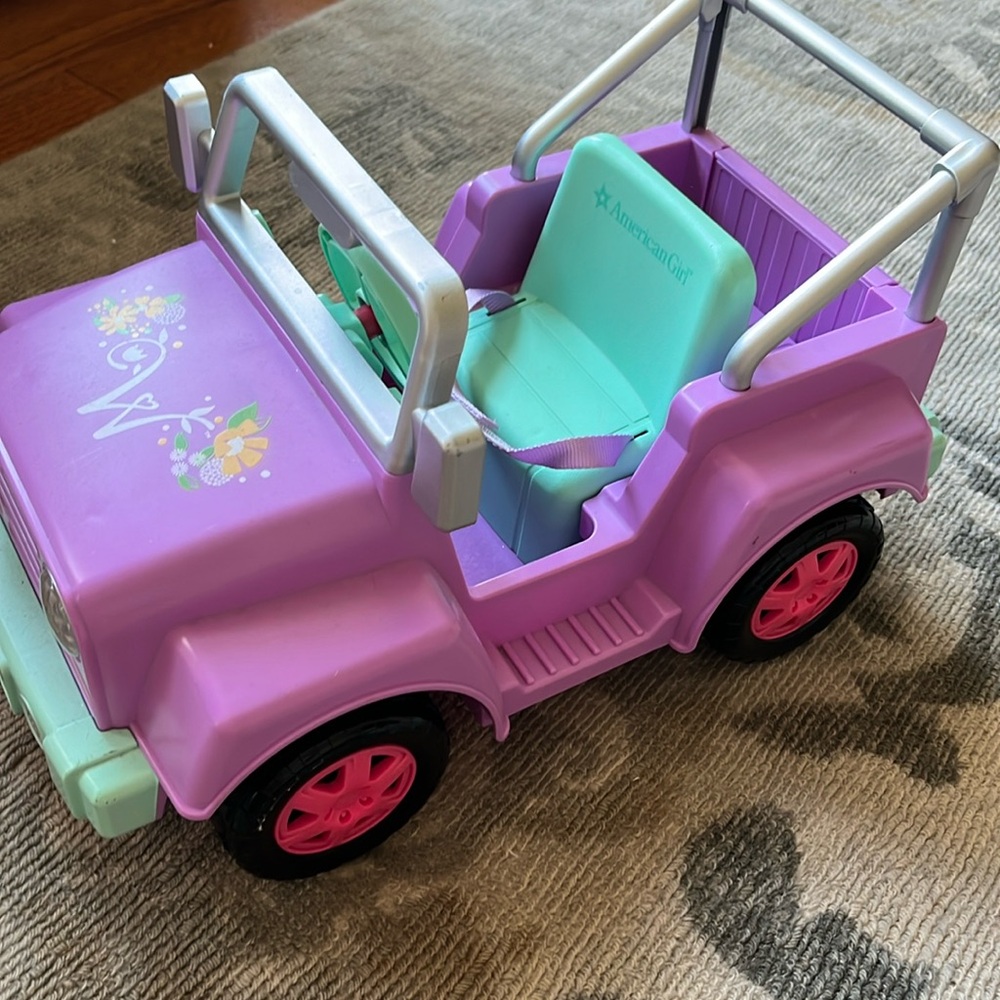 American Girl Wellie Wisher Jeep
